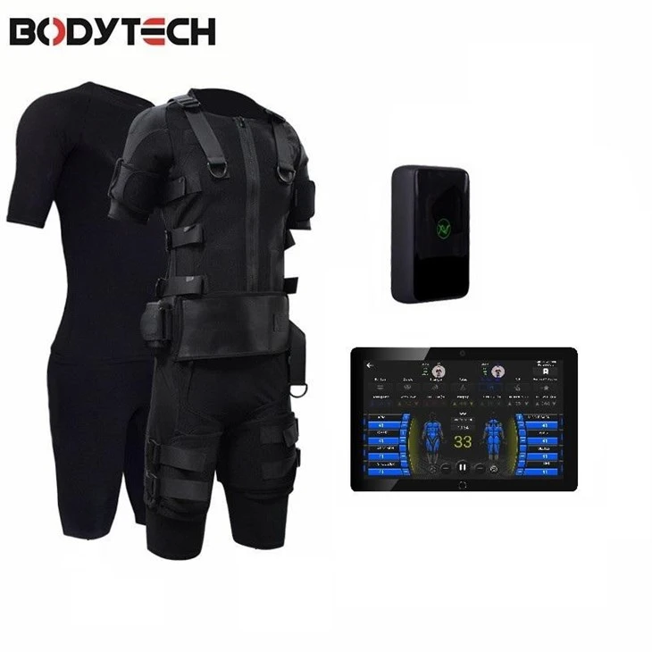 Dry EMS Fitness Suit Whole Body Muscle Stimulator Smart Touch Screen Training System high quality