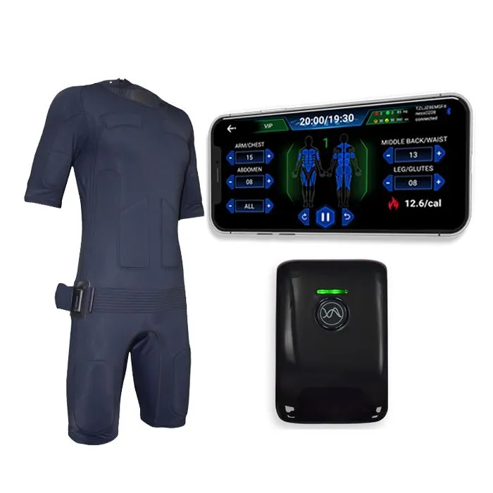 Ems Full Body Suit Misk Building Pou Itilizasyon Kay