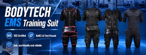 BODYTECH Smart Fitness EMS Suit Pase SGS RoHS 2.0 Tès