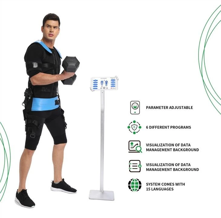 professional ems training vest wireless ems	